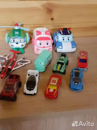 Машинки трансформеры Робокар