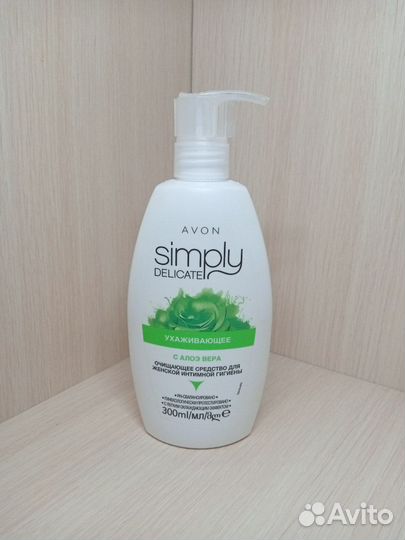 Гель для женской интимной гигиены avon, с алоэ вер