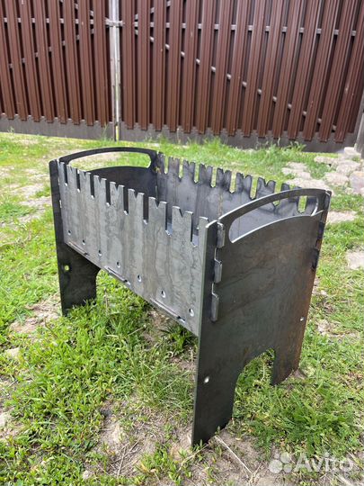 Мангал разборный 4 мм