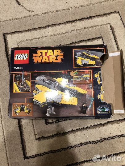 Коробка от набора лего 75038