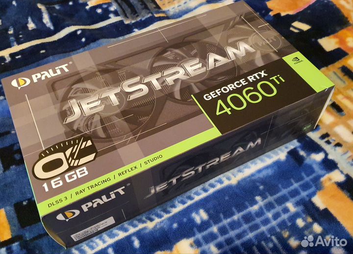 Palit GeForce RTX 4060 Ti JetStream 16Gb новая