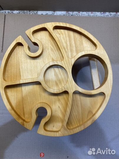 Винный столик менажница