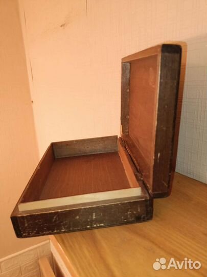 Шкатулка деревянная СССР