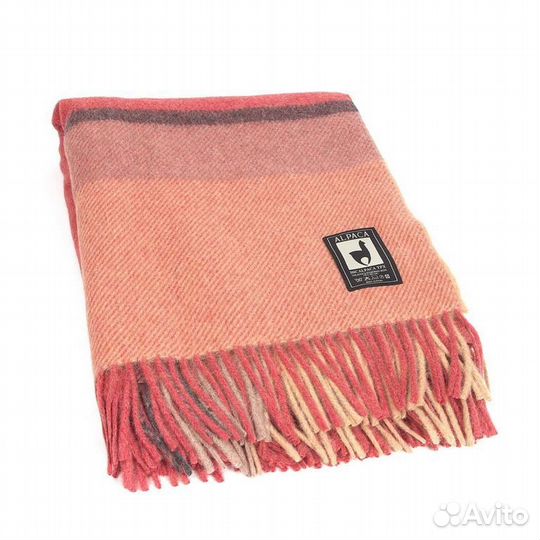 Плед (шерсть альпака и мериноса) 170х210 43