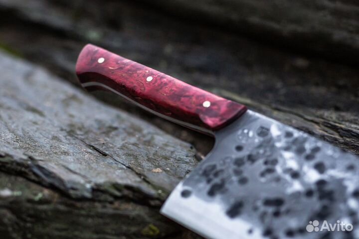 Сербский шеф нож ручной работы кованый
