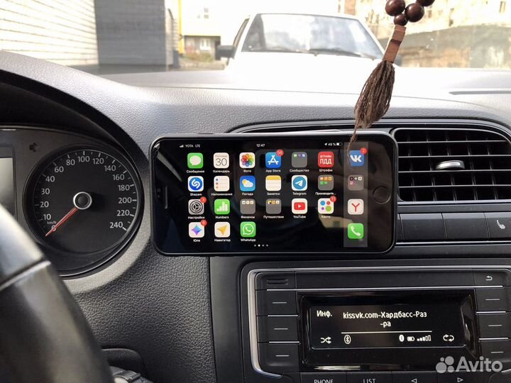 Магнитный держатель для телефона на воздуховод