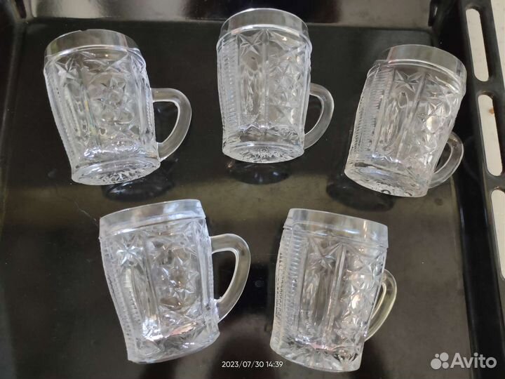 Хрустальные кружки СССР