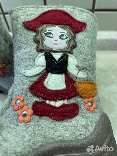 Валенки для девочки Филипок 22 размера