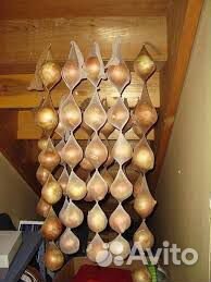 Колготки женские капроновые для хранения лука