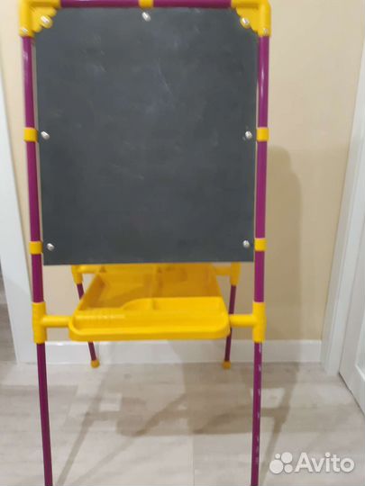 Мольберт детский двухсторонний для рисования