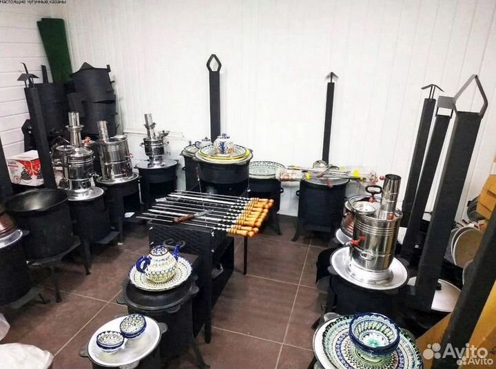 Казан чугунный