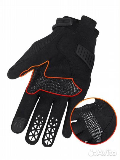 Мотоперчатки текстиль