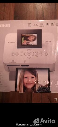 Принтер Canon Selphy CP 1000