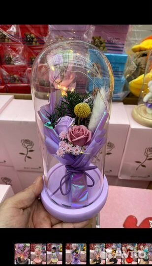 Подарочная композиция в колбе