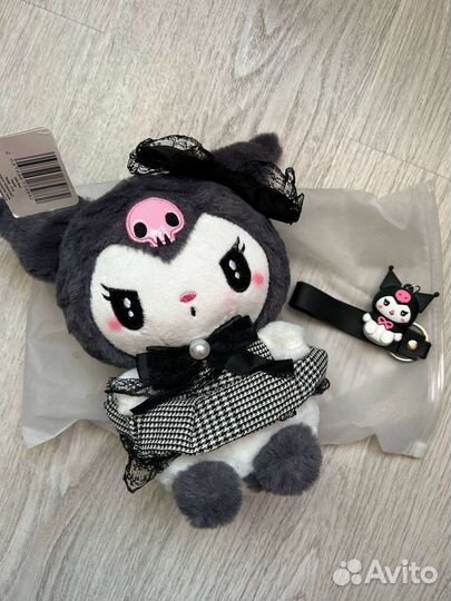 Новая мягкая игрушка аниме,плюшевый зайка, Kuromi