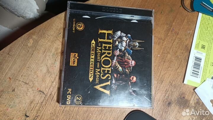 Диск Heroes of Might and Magic. Gold Edition