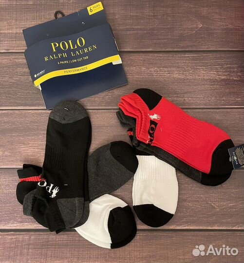 Polo Ralph Lauren носки 6пар. Оригинал