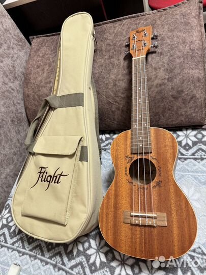 Укулеле flight концерт со звукоснимателем