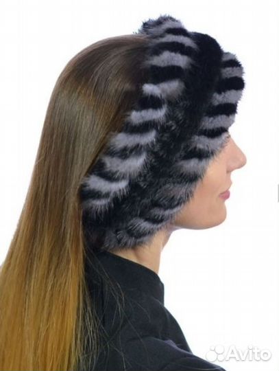 Меховая повязка из норки