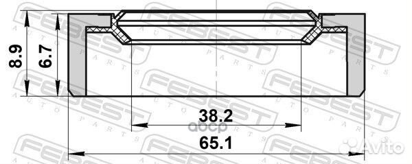 Сальник коробки передач chevrolet aveo 2009-201