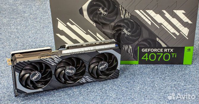 Видеокарта Palit GeForce RTX 4070 Ti GamingPro OC