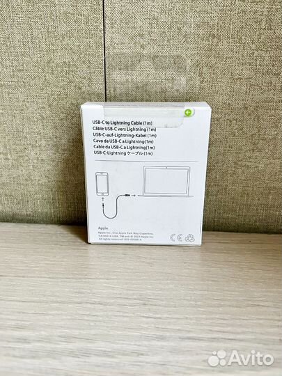 Провод Apple Type-C to Lightning 1 метр (новый)