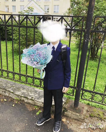 Пиджак и жилетка для мальчика 122-128