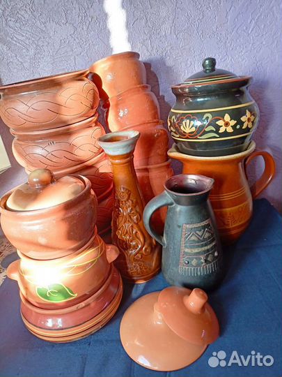 Графин Керамика Блюда Супницы Кувшины Сахарницы