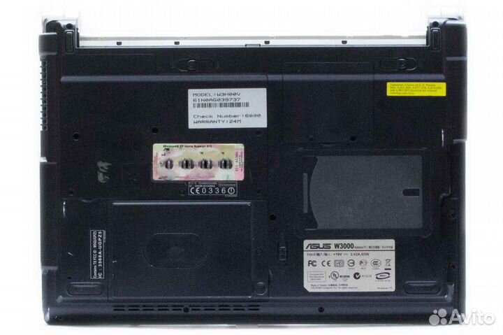 Корпус для ноутбука Asus W3000 W3H00V б.у. corp183