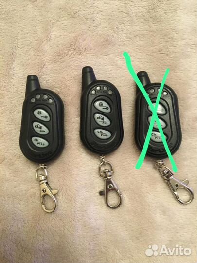 Брелок starline А2, А4