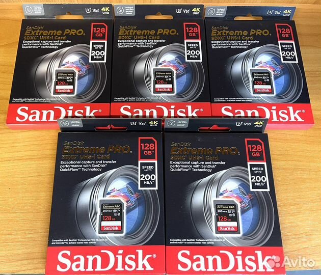 SanDisk Extreme Pro sdxc 128GB