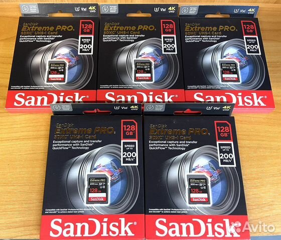 SanDisk Extreme Pro sdxc 128GB