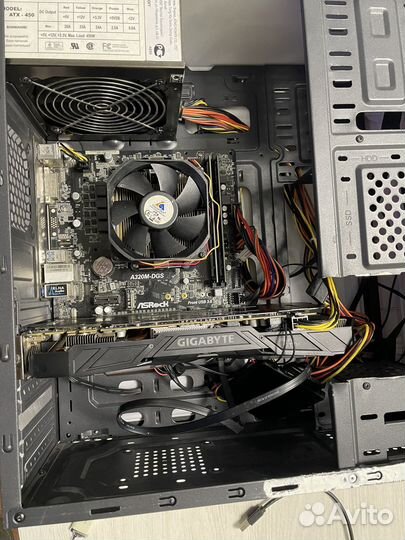 Ryzen 5 2600 c gtx 1070 и 16gb+ssd 128gb