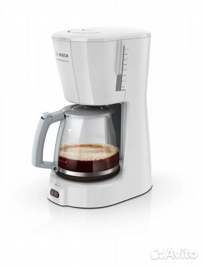 Кофеварка капельная Bosch TKA3A031, белый