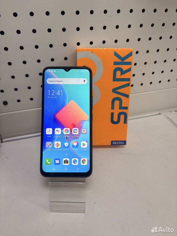TECNO Spark 8C, 4/64 ГБ, 2 SIM купить в Курске по низкой цене ...