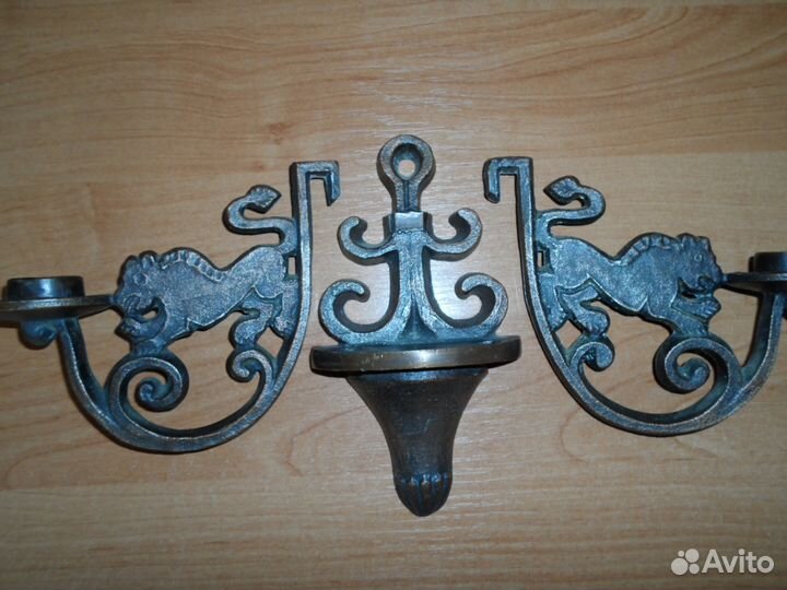 Подсвечник настенный.Последняя четверть хх века