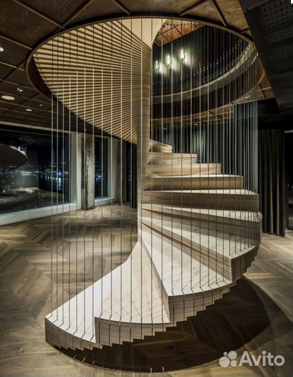 Фантастическая лестница сборная под ключ