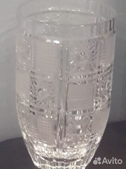 Хрустальная ваза СССР 70г