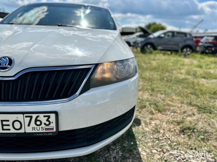 Skoda Rapid 1.6 МТ, 2018, 113 000 км