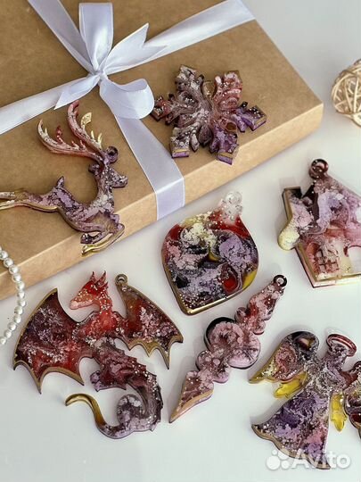 Ёлочные игрушки 2024 год дракона