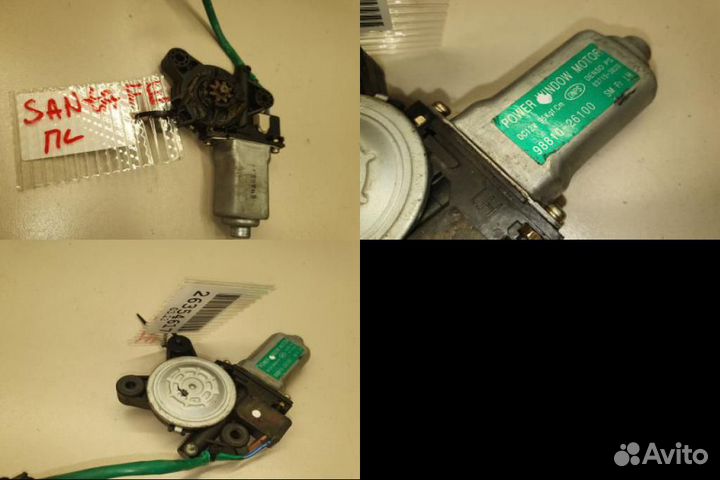 Моторчик стеклоподъёмника передний левый Hyundai S