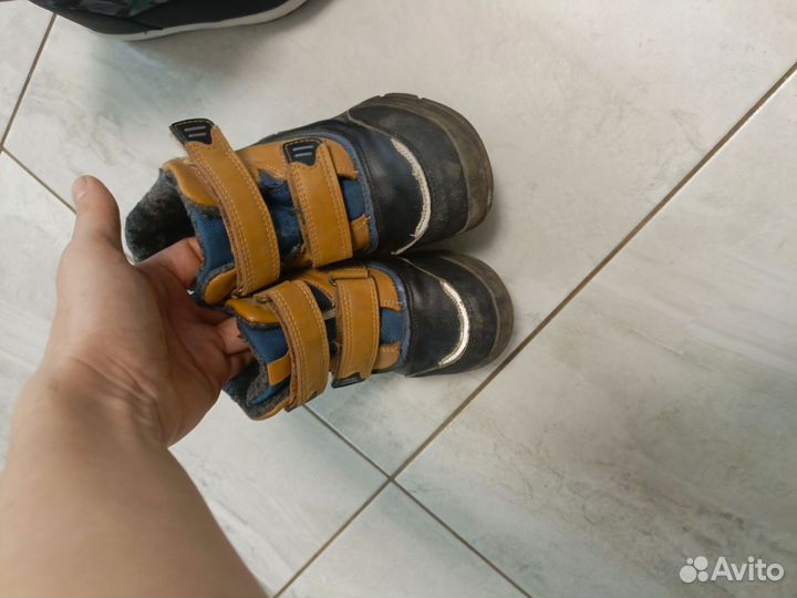Ботинки демисезонные для мальчика 26размер