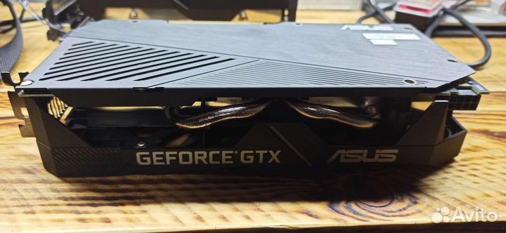 Видеокарта Asus Geforce GTX 1660 dual oc
