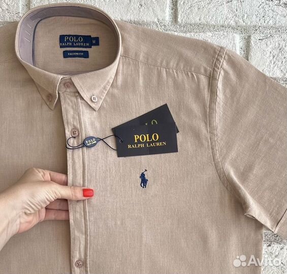 Рубашка льняная Ralph Lauren