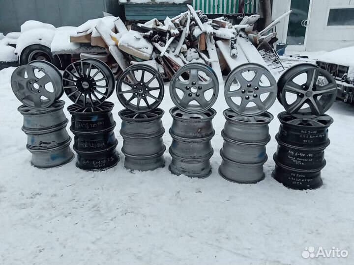 Комплект литых дисков R15 5х108