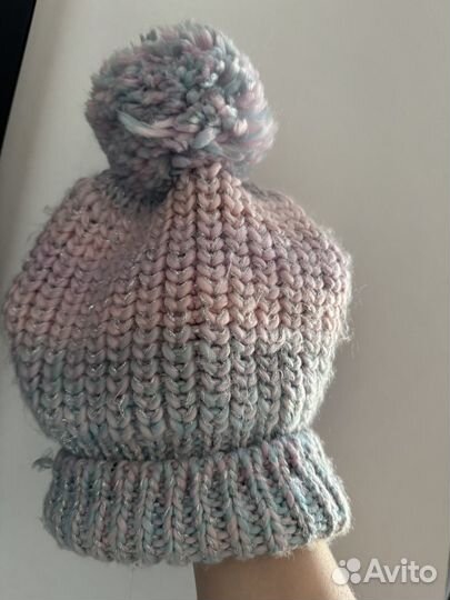 Шапка женская с люрексом