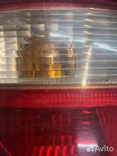 Фонарь левый наружный/внутренний Almera N16