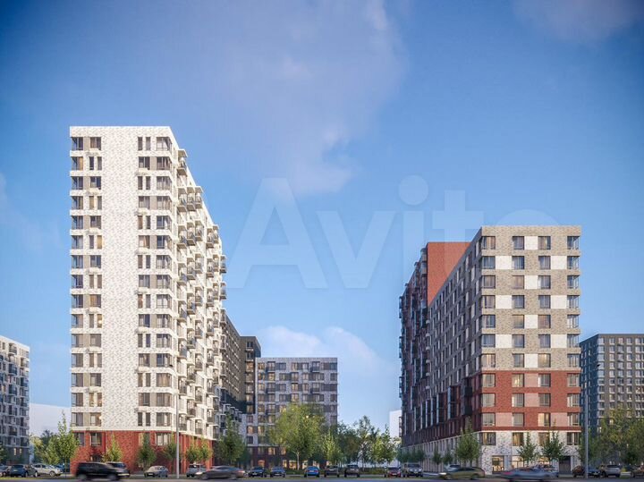 3-к. квартира, 79,1 м², 4/13 эт.