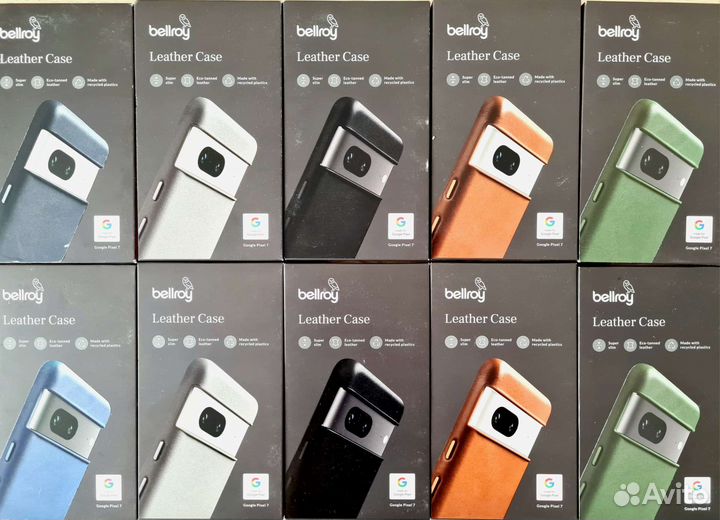 Чехол Bellroy Google Pixel 7 кожаный