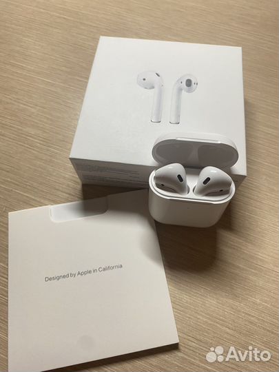 Новые AirPods 2 luxe качество